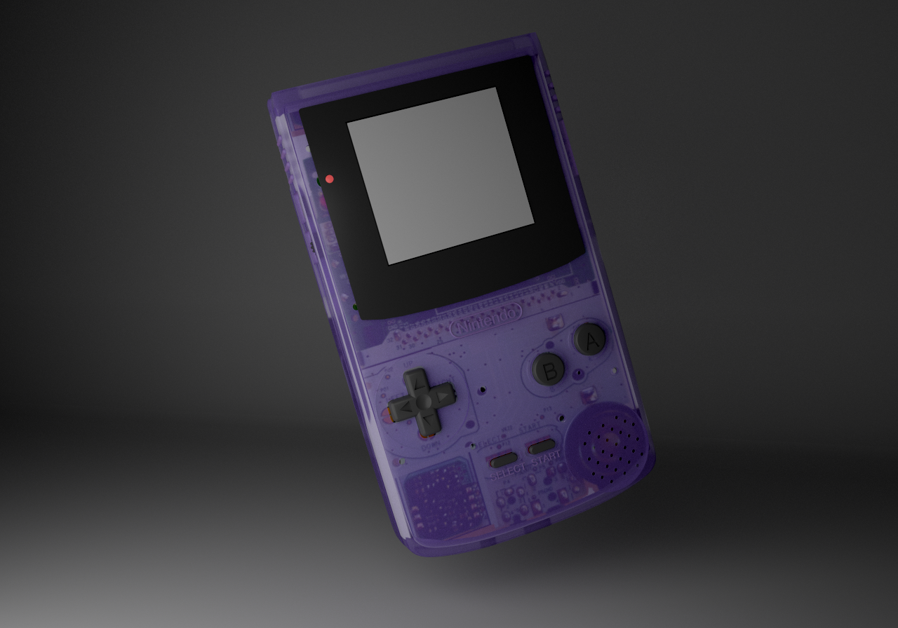 Rendered Game Boy