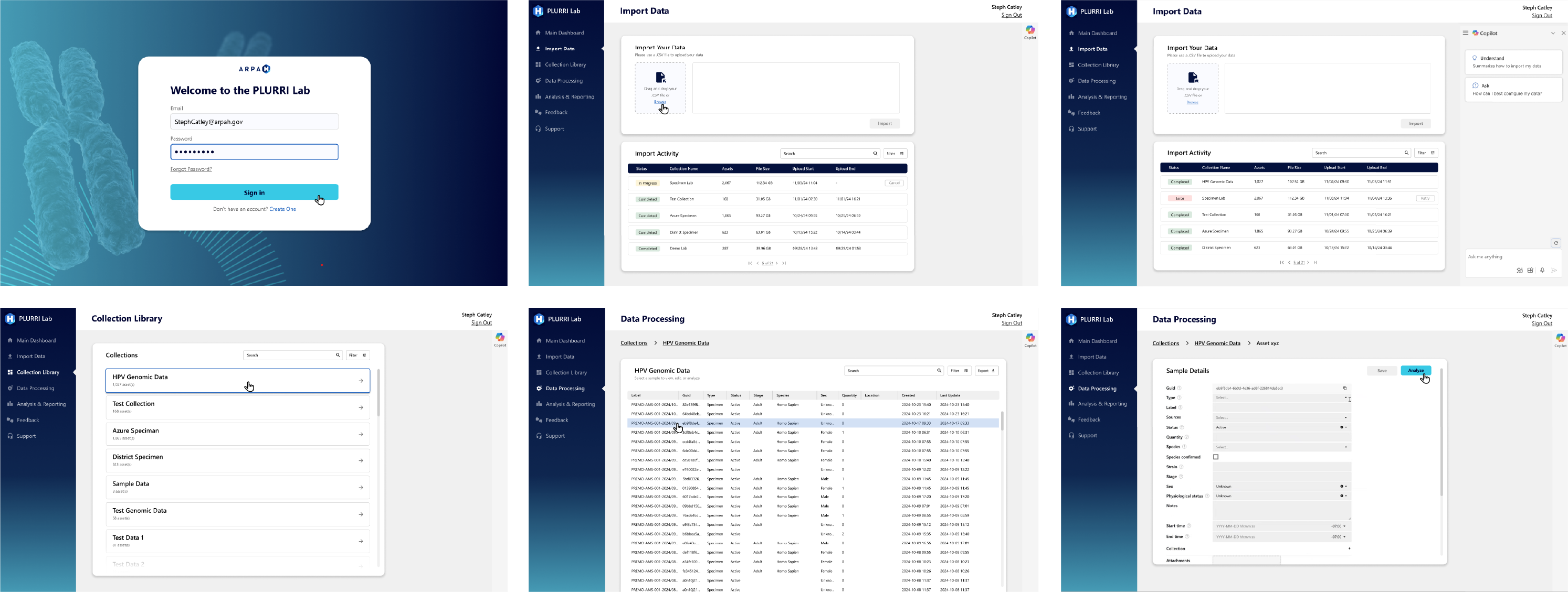PLURRI visual design exploration