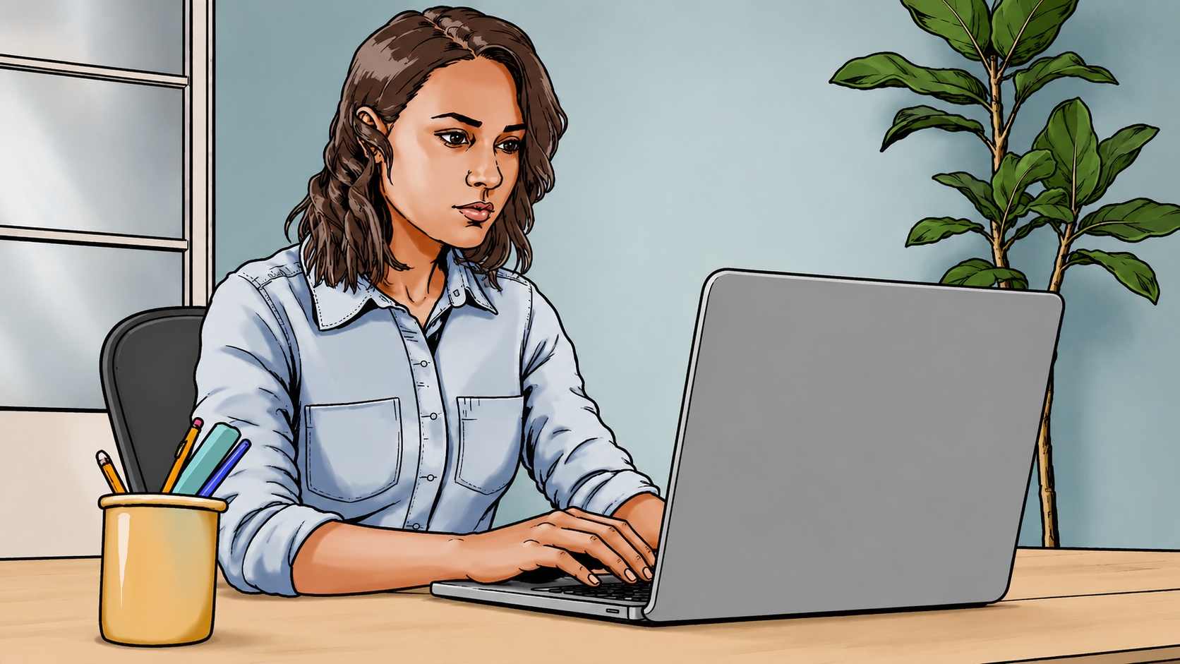 Position Description Generator storyboard